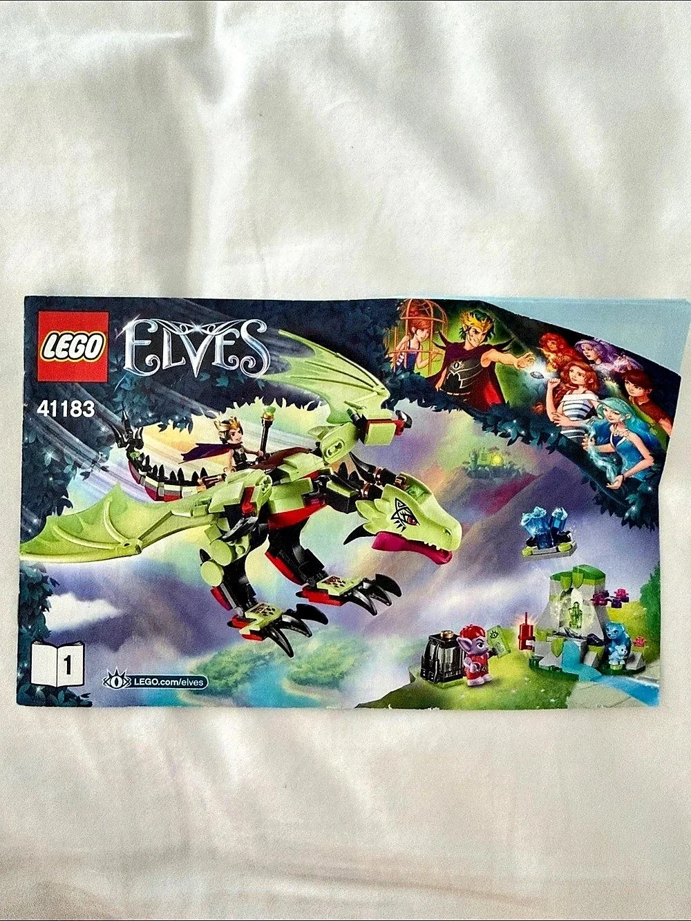 LEGO Elves 41183: The Goblin King's Evil Dragon
